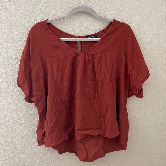Madewell - Wrinkled V-Neck - Picture 1 of 3